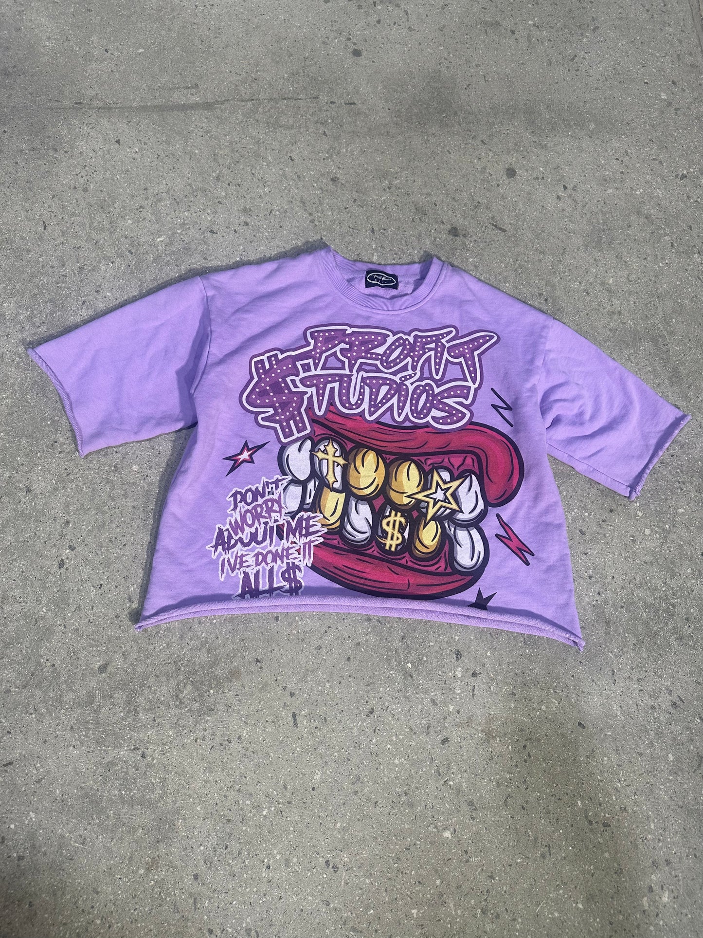 "Who Are You?!" Cropped Tee