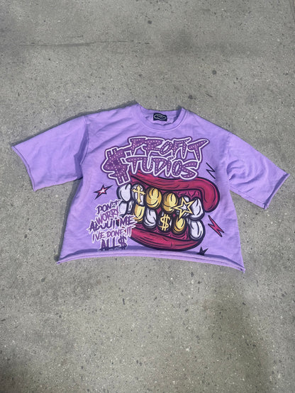 "Who Are You?!" Cropped Tee
