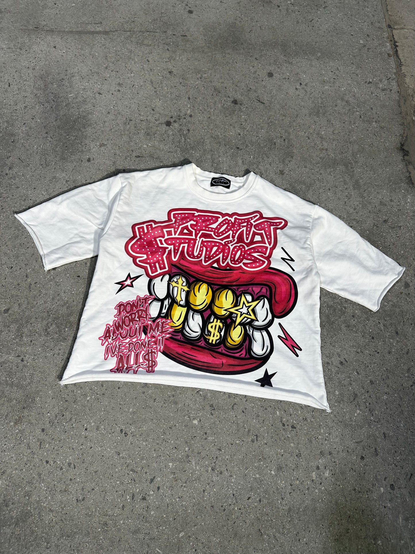 "Who Are You?!" Cropped Tee