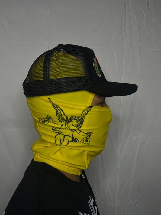 “Took a Different Route” Yellow ski mask