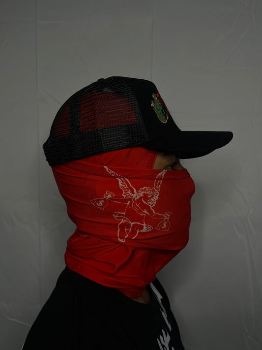 “Took a Different Route” Red ski mask