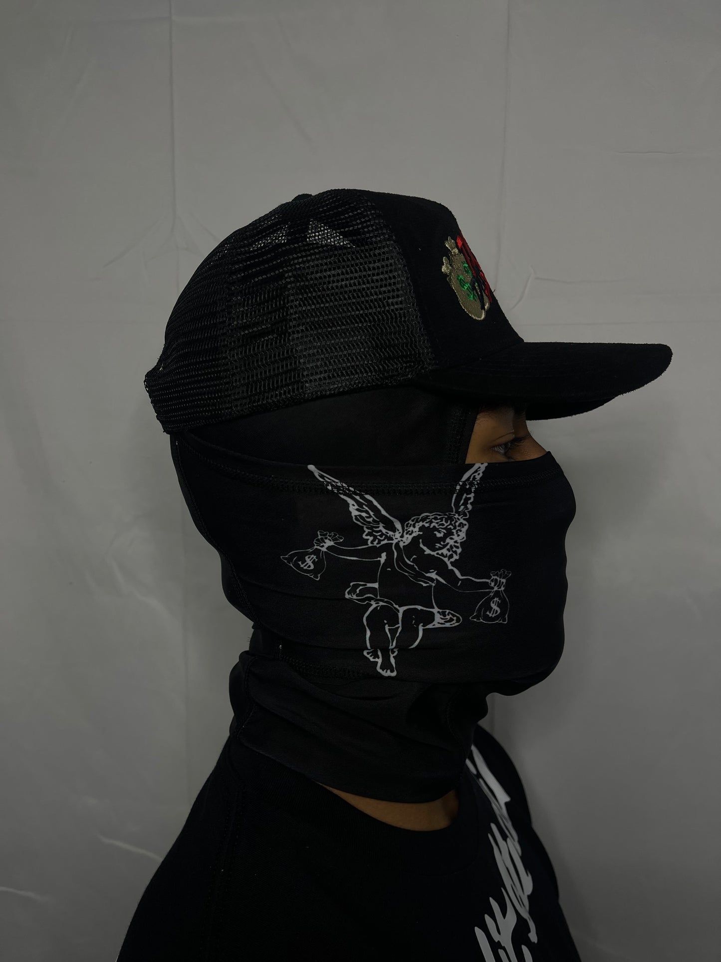 “Took a Different Route” Black ski mask
